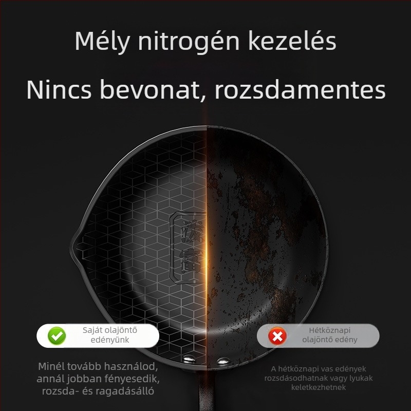 Új mini olajöntő edény háztartási olajöntő forró olaj kis vasedény öntési nap gazdag multifunkcionális kis edény gyári nagykereskedelem