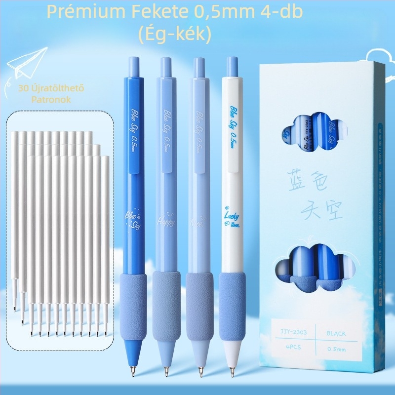 Kávé ecset gyorsan száradó toll nagy színű ecset toll fekete toll nyomózselés toll középiskolás diák irodai diákpapír