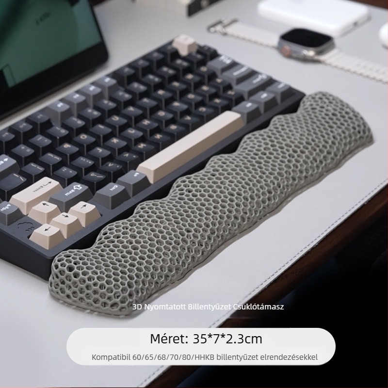 Határokon átnyúló 3D nyomtatású billentyűzet kézi billentyűzet egérpad mechanikus billentyűzet kézi csuklópárna csuklópárna csuklópárna