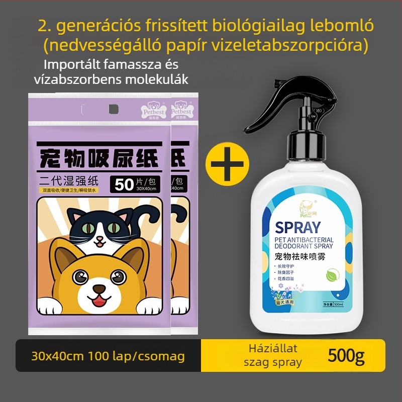 Kisállat vizelettisztító párnák, vizeletfelszívó papír, kutyapelenkák, vizelettörlő papír, macska- és kutya nedvszívó papír, kutya vizeletfelszívó papír, kutya vizeletfelszívó tisztítószerek
