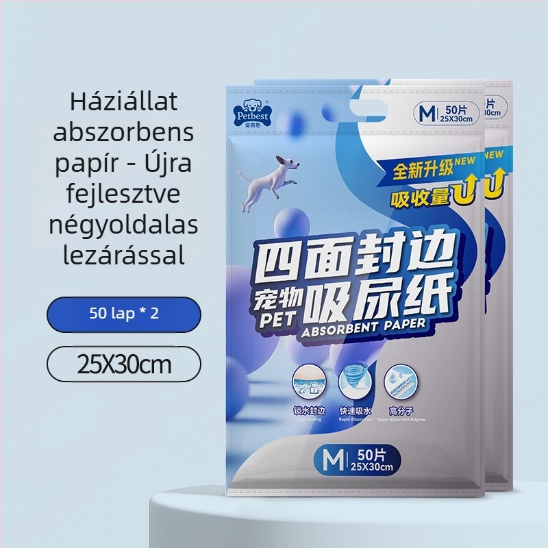 Kisállat vizelettisztító párnák, vizeletfelszívó papír, kutyapelenkák, vizelettörlő papír, macska- és kutya nedvszívó papír, kutya vizeletfelszívó papír, kutya vizeletfelszívó tisztítószerek