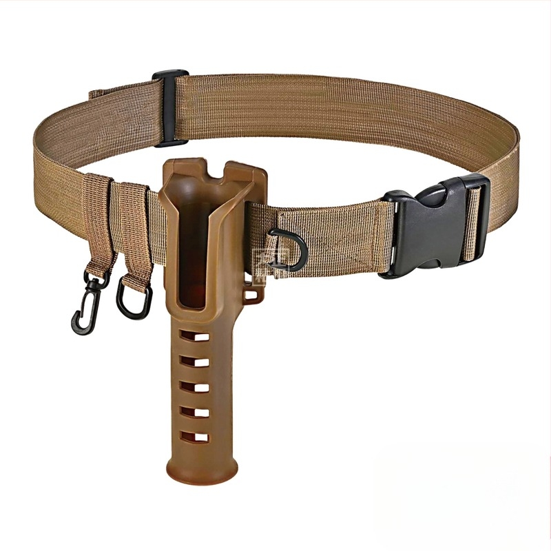 Horgászbot övvel, bottartó derékövvel, horgászfelszerelés horgászdugó, hordozható Luya deréktartó