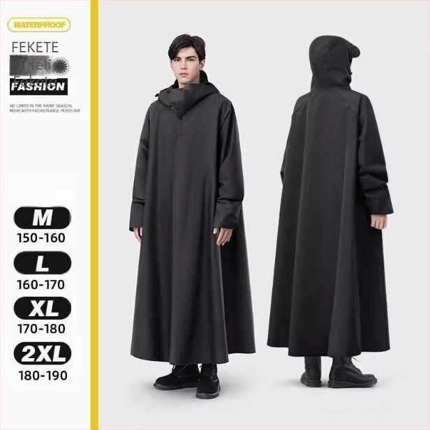Elektromos autó akkumulátoros autó esőkabát hosszú, emberi autó elválasztására szolgáló, teljes testes esőálló poncsó férfiaknak és nőknek felnőtt kerékpározáshoz