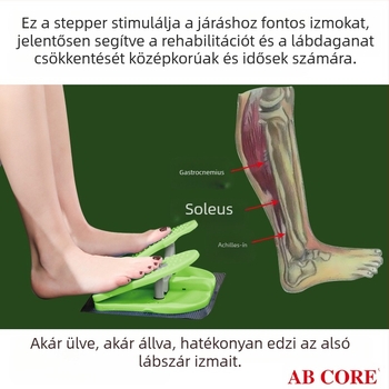 Kettős funkciójú léptető nyújtó deszka, kettő az egyben, Thor márkájú hasizomerősítő, színes mini léptető