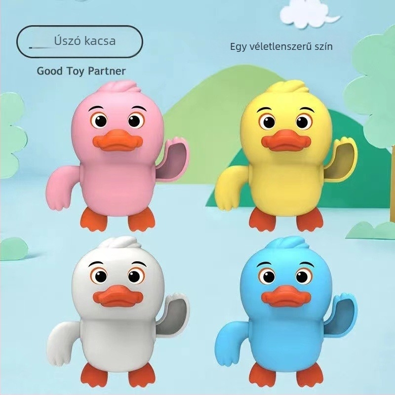 Gyerek fürdőjátékok TikTok úszásvíz teknős állat baba fiú lány fürdő fürdőszobai játékok