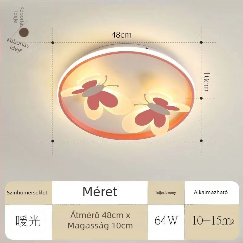 Hálószoba Gyereklámpák Otthon Modern LED Meleg Romantikus Kreatív Felhők Egyszerű Szobavilágítás Geometrikus Nappali lámpák