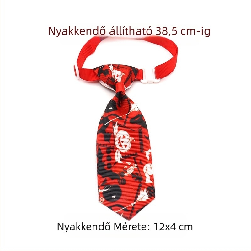 Amazon határokon átnyúló új halloweeni kisállat csokornyakkendő ijesztő tök boszorkány kutya jelmez nyakörv nyakkendő