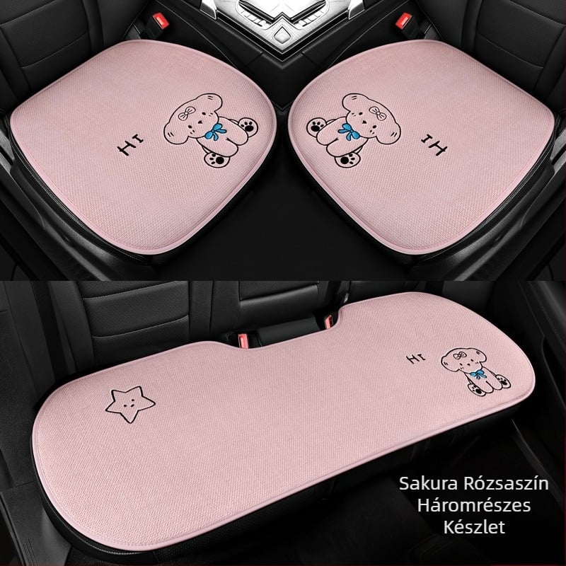 24 új, kölyökkutya pamut és lenvászon lélegző szövet autóspárna négy évszakos univerzális, többrészes szett, kicsi, háromrészes gyártók nagykereskedelem