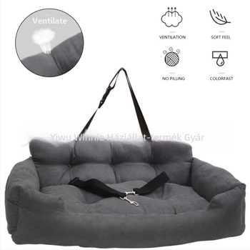 Határokon átnyúló, nagy forgalmú autósülés-kisállatpárna, autóba való másodpilóta-autós fészek, kültéri macska- és kutyafészek/ketrec/matrac dropshipping