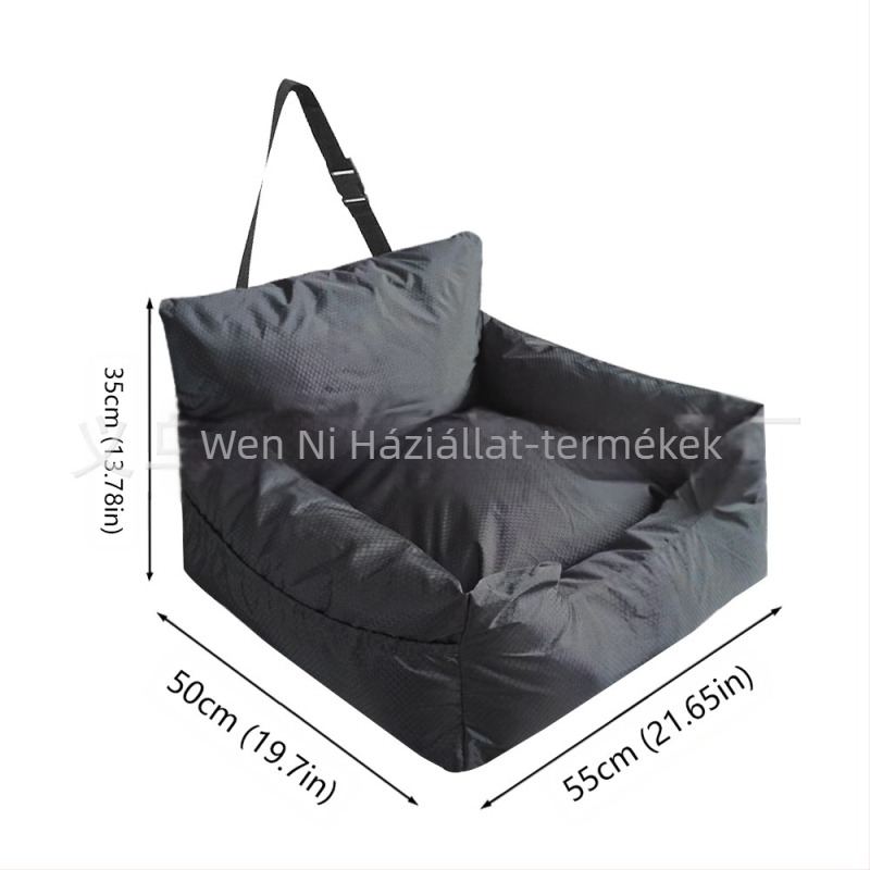 Határokon átnyúló, nagy forgalmú autósülés-kisállatpárna, autóba való másodpilóta-autós fészek, kültéri macska- és kutyafészek/ketrec/matrac dropshipping