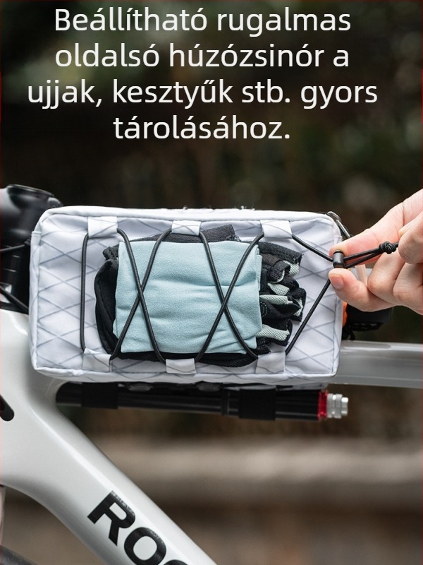 Locke Brothers kerékpártáska, első táska, felső csőtáska, hegyi útra való autós nyeregtáska, felfüggesztett rögzítésű kerékpárfelszerelés
