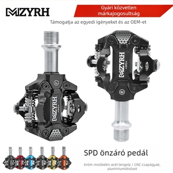 MZYRH hegyikerékpár önzáró pedálzáras pedál országúti kerékpár kétoldalas önzáró pedál reteszelőelemmel