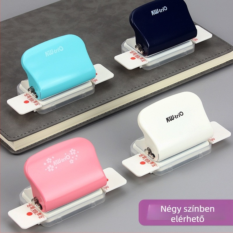 Kiváló többlyukú lyukasztót kaphat A4-es papírhoz, 30 lyukú lyukasztót, 26 lyukú B5-ös kivehető lapú irattartót