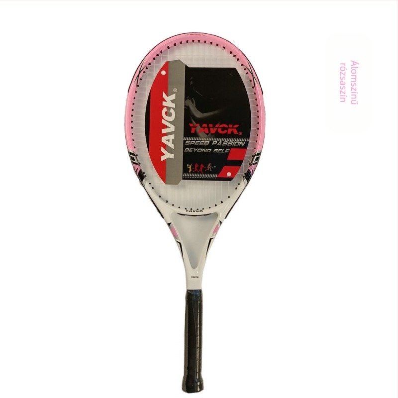 A nagykereskedelmi kompozit karbon integrált teniszütő nevében férfiaknak és nőknek kezdőknek, gyakorló versenyeken, diákoknak, osztályos edzőtáborban.