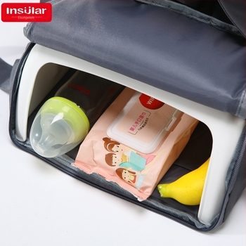 Hordozható, többfunkciós válltáska, múmiatáska, gyermekülés-magasító párna, baba étkezőszék, székmagasító párna, szék