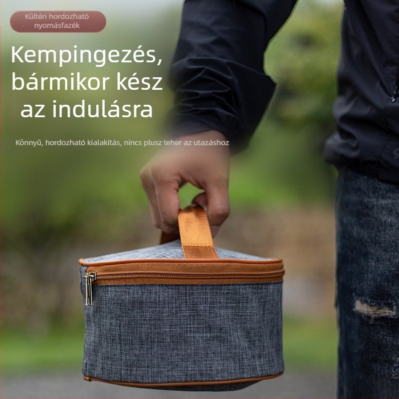 Kültéri rozsdamentes acél mikronyomású főzőedény, többfunkciós gőzölőedény, hordozható, biztonságos, robbanásbiztos, alpesi nyomású főzőedény, kemping stílusú főzőlap