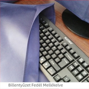 Számítógép-burkolat asztali porvédő 32 19 22 24 27 29 hüvelykes LCD-gazdagép-burkolat szövet billentyűzetvédő