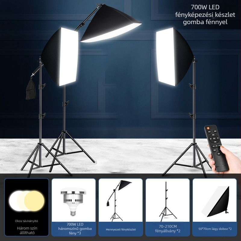 Shadow Source élő közvetítés derítőfény fotózáshoz Lágy fénydoboz stúdiókészlet élő közvetítés szoba derítőfény nagykereskedelem
