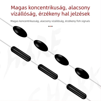 Gumi horgász úszódugó Space Bean 100 Group Competitive fekete egyenes oszlop olívazöld ömlesztett horgászfelszerelés nagykereskedelem