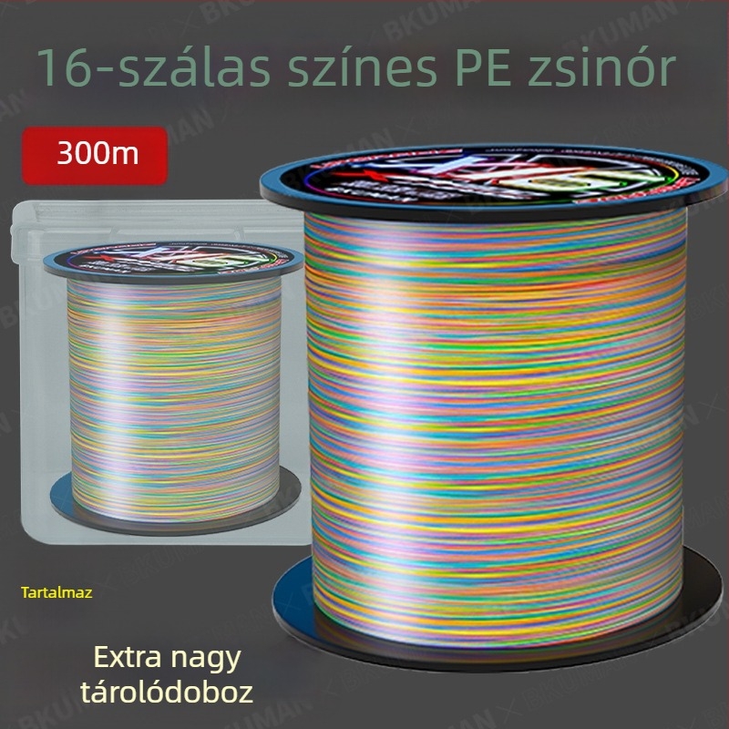 Eredeti japán selyem 16 ygkpe jp zsinór, ázsiai speciális harapásgátló, erős húzóerővel, fekete-tengeri horgászathoz, erős lóhorgászzsinór
