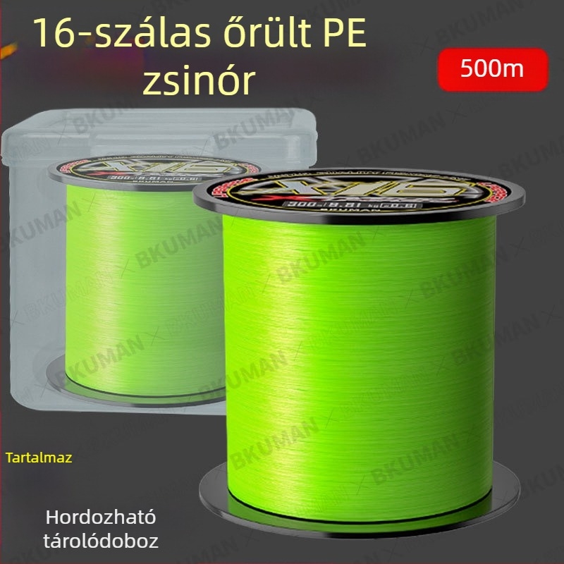 Eredeti japán selyem 16 ygkpe jp zsinór, ázsiai speciális harapásgátló, erős húzóerővel, fekete-tengeri horgászathoz, erős lóhorgászzsinór