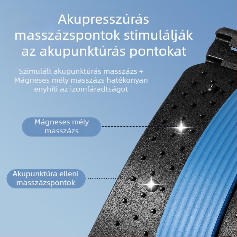 Ágyéki nyugtató eszköz otthoni hátkorrekció ágyéki nyújtó derékmasszírozó jóga fitneszszőnyeg nagykereskedelem