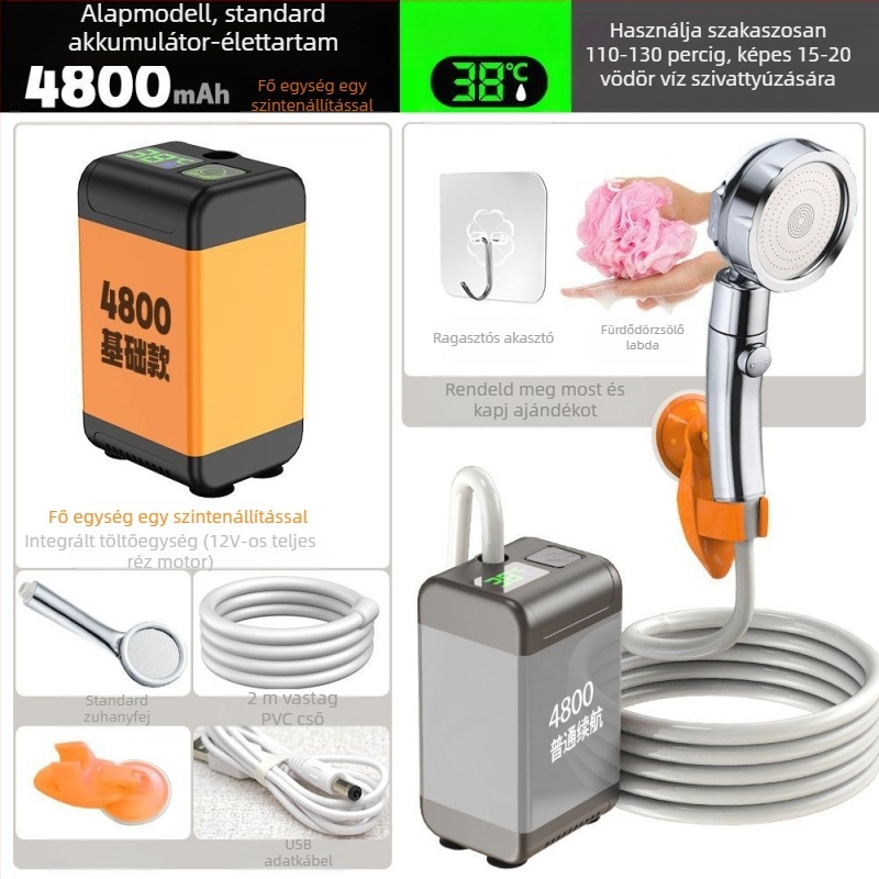 Dugómentes vidéki egyszerű zuhanyzók építési terület kültéri főiskolai hallgatók kollégiumi fürdő műtárgy újratölthető háztartási zuhany