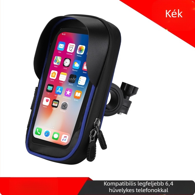 Határokon átnyúló multifunkcionális mobiltelefon-tartó táska, elvitelre szolgáló érintőképernyős táska, vízálló kerékpártáska, motorkerékpár-navigációs konzol