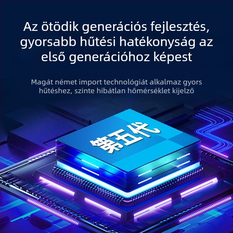 Kubao hordozható inzulin hűtőszekrény mini autó otthoni kettős felhasználású 0-8 fokos hűtés US8 újratölthető kis hűtőszekrény