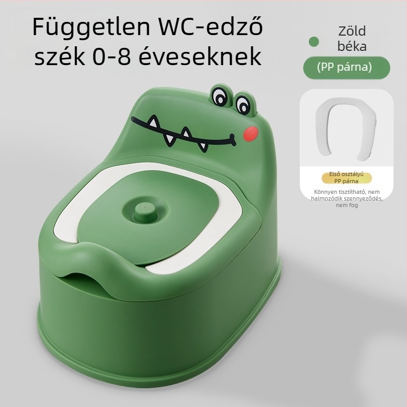 Kis dinoszaurusz rajzfilm gyerek WC Kis WC Egyszerű baba baba WC Gyerek WC Vizeletvödör