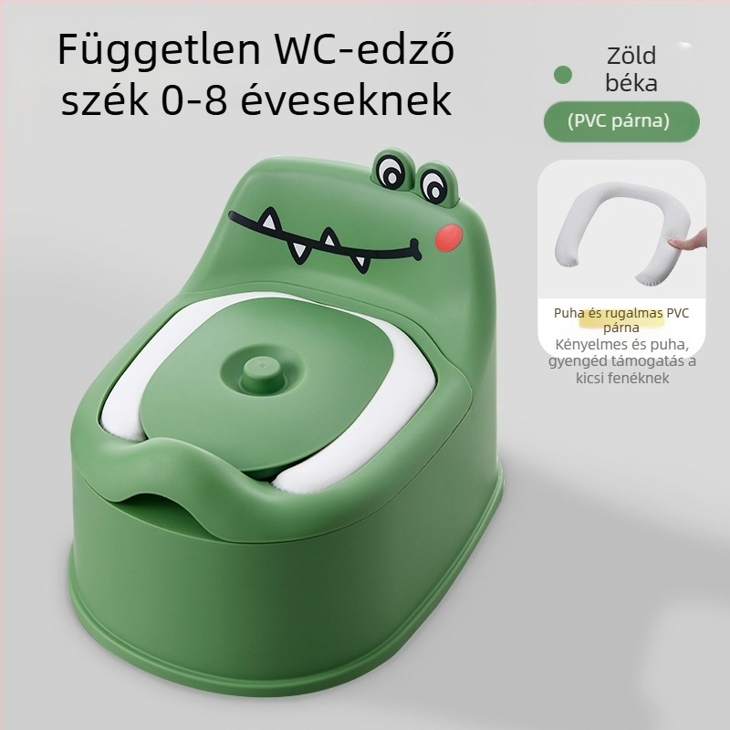 Kis dinoszaurusz rajzfilm gyerek WC Kis WC Egyszerű baba baba WC Gyerek WC Vizeletvödör