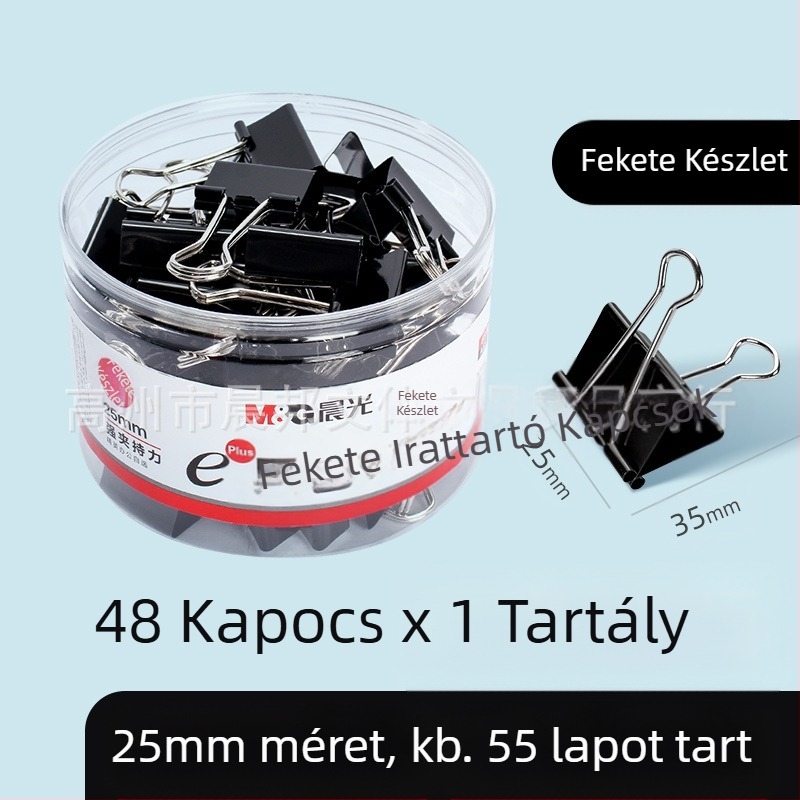 Chenguang írószer színes hosszú farokcsipesz nagy teszt gemkapocs 25mm kicsi fecskefarkú fém csirkefarokcsipesz irattartó kis csipesz