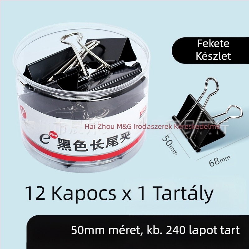 Chenguang írószer színes hosszú farokcsipesz nagy teszt gemkapocs 25mm kicsi fecskefarkú fém csirkefarokcsipesz irattartó kis csipesz