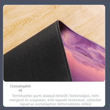 Prodigal Eye egérpad, extra nagy e-sport asztali pad, internetkávézó játékpad, vastagított szélű, vízálló billentyűzetpad