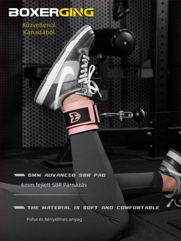 Portálváz fitnesz bokacsat csípő láb kötél hátrúgás segédláb erősítő edzés feszítő ellenállás pánt hüvely