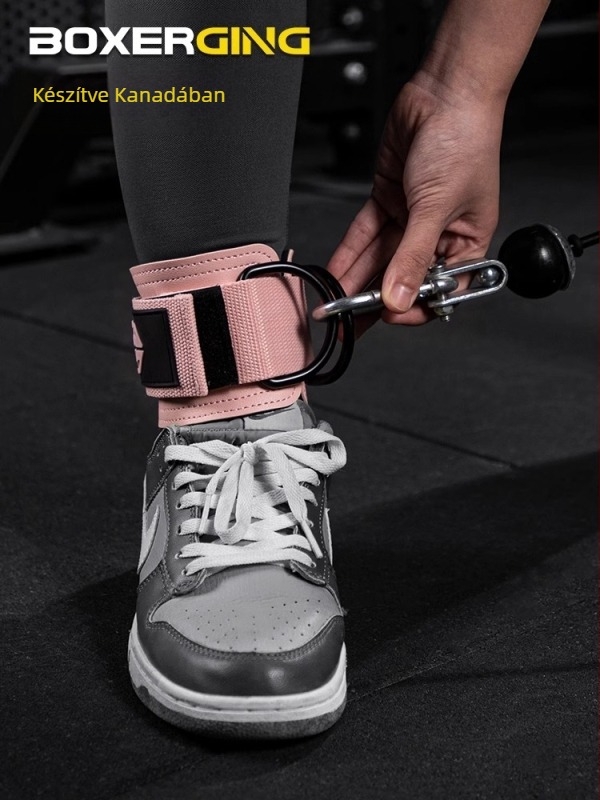 Portálváz fitnesz bokacsat csípő láb kötél hátrúgás segédláb erősítő edzés feszítő ellenállás pánt hüvely