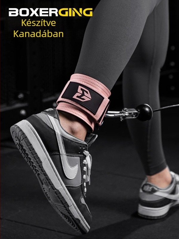 Portálváz fitnesz bokacsat csípő láb kötél hátrúgás segédláb erősítő edzés feszítő ellenállás pánt hüvely