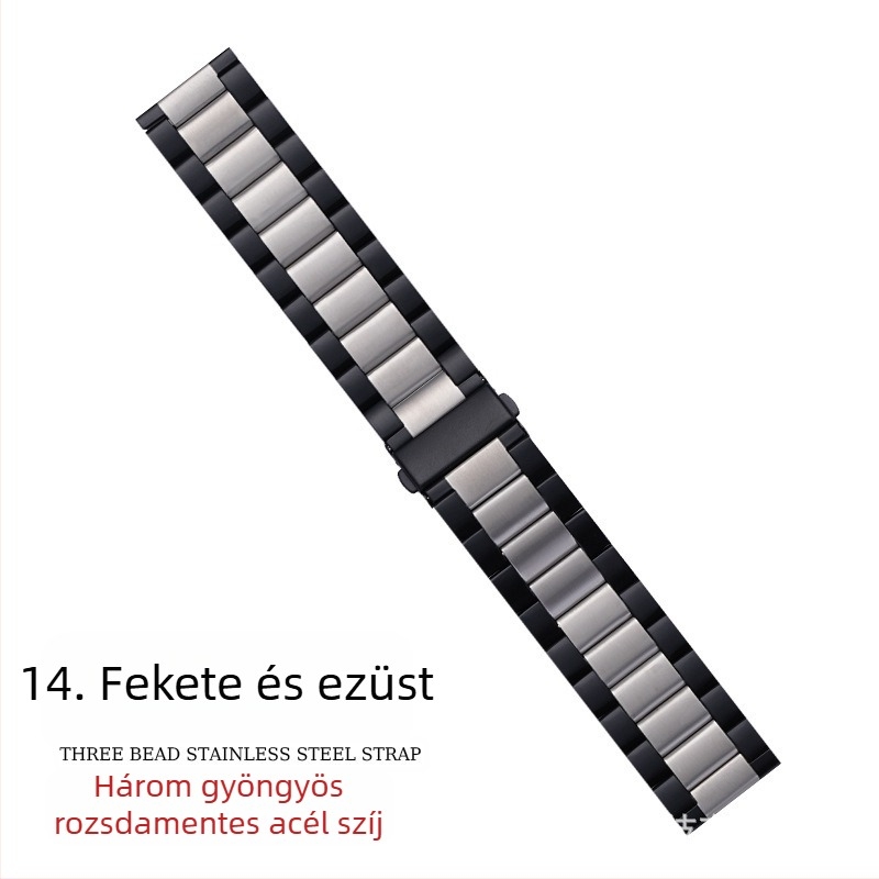Alkalmas Apple Watch szíjhoz iWatch óraszíj háromgyöngyös rozsdamentes acél fémlemez szíj S10 Apple Watch szíj
