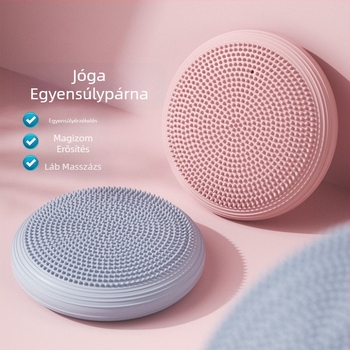 Új PVC jóga egyensúlyozó szőnyeg felfújható masszázspárna vastagított robbanásbiztos egyensúlyozó labda