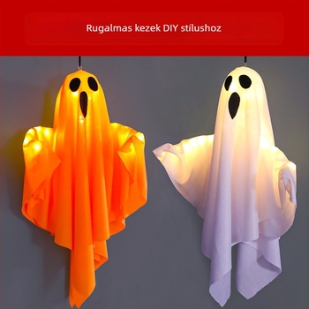 Határokon átnyúló Amazon új Halloween LED dekoratív lámpák szellem függőlámpák szellem fesztivál szoba hangulatvilágítás