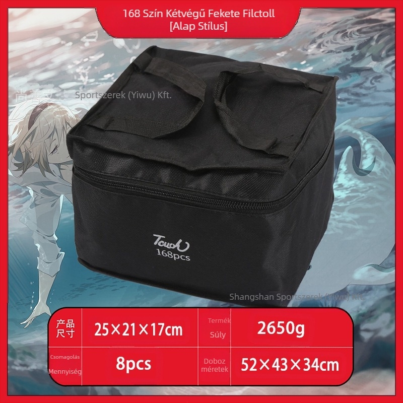 Nagykereskedelmi érintős gyermek filctoll 48 színű, dupla fejű, speciális rajzeszközökkel ellátott színes toll gyártók közvetlen szállítása