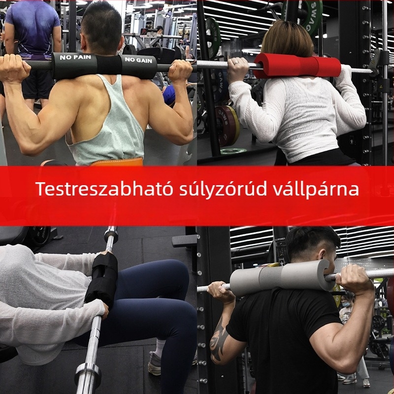 Fitness guggolás nyakvédő súlyzóvédő vállvédő nyakvédő csípőhíd szivacsvédő térdvédő vállvédő
