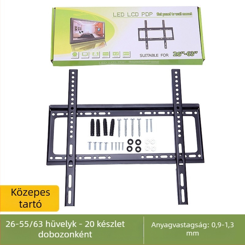 TV-tartó, TV-állvány, TV-állvány, teleszkópos TV-állvány, 14-120 hüvelykes, nagykereskedelmi árú fali tartó