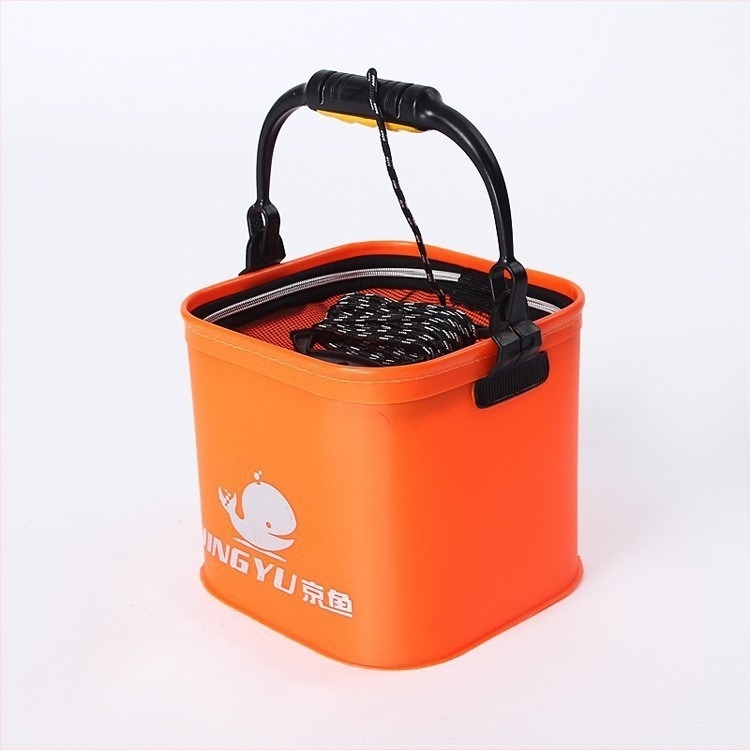 Többcélú horgászvödör Plus Eva összecsukható vödör horgászvödör nagykereskedelem horgászfelszerelések