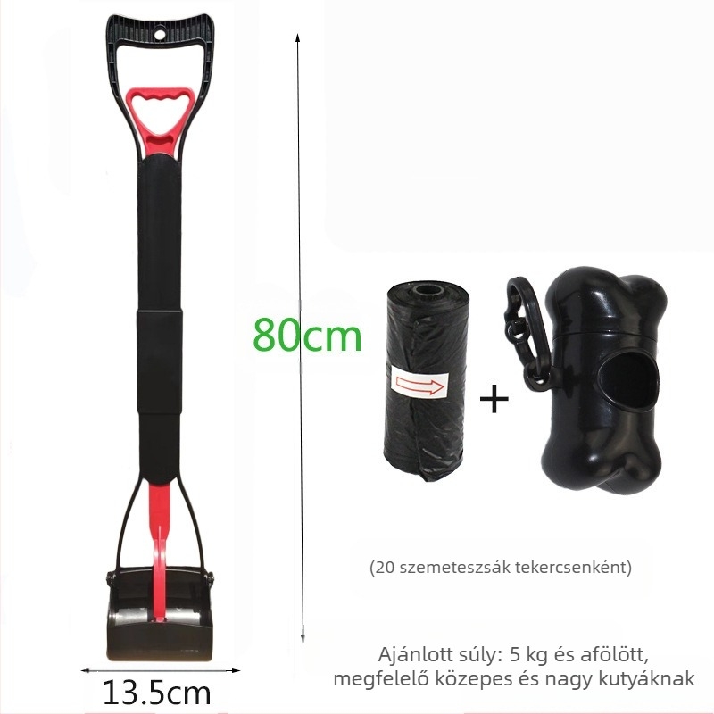 Spot nagykereskedelmi kisállat WC-felszedő kutya szemeteszsák tároló doboz szett közepes és nagy kutyáknak hosszú fogantyús székletcsipesz