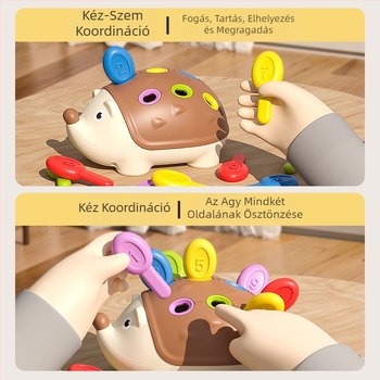 A hajjal kapcsolatos patchwork nevében kis süni finommotoros tréning játékok kirakó korai nevelés 1 3 éves csecsemők és gyermekek kéz-szem koordináció