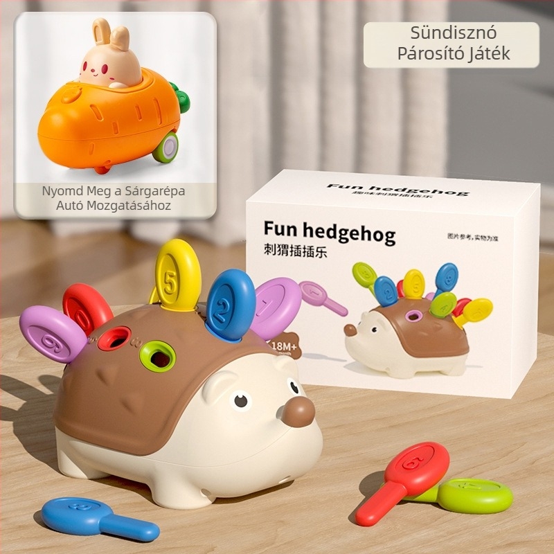 A hajjal kapcsolatos patchwork nevében kis süni finommotoros tréning játékok kirakó korai nevelés 1 3 éves csecsemők és gyermekek kéz-szem koordináció