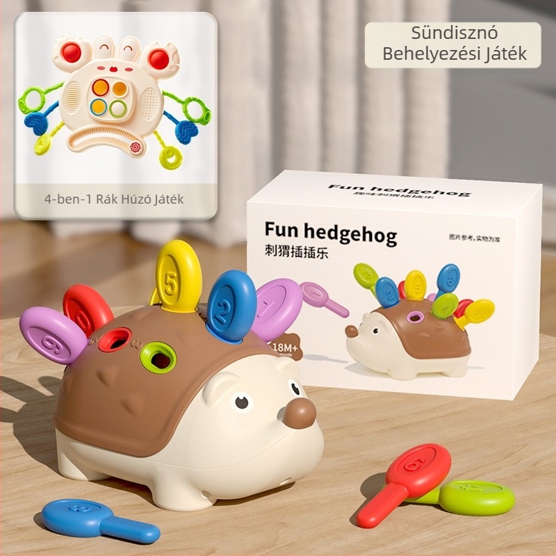 A hajjal kapcsolatos patchwork nevében kis süni finommotoros tréning játékok kirakó korai nevelés 1 3 éves csecsemők és gyermekek kéz-szem koordináció