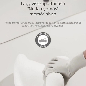 Nyári lélegző velúr autós fejtámla memóriahabos nyakpárna ágyéki háttámla négy évszak derékpárna üléspárna nyomtatott logóval