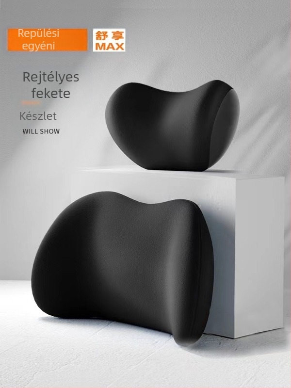 Nyári lélegző velúr autós fejtámla memóriahabos nyakpárna ágyéki háttámla négy évszak derékpárna üléspárna nyomtatott logóval